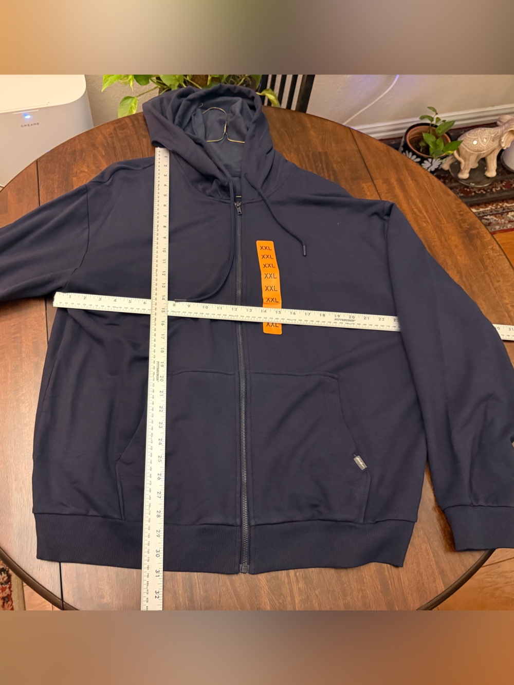 Eddie Bauer Navy Full-Zip Hoodie Jacket